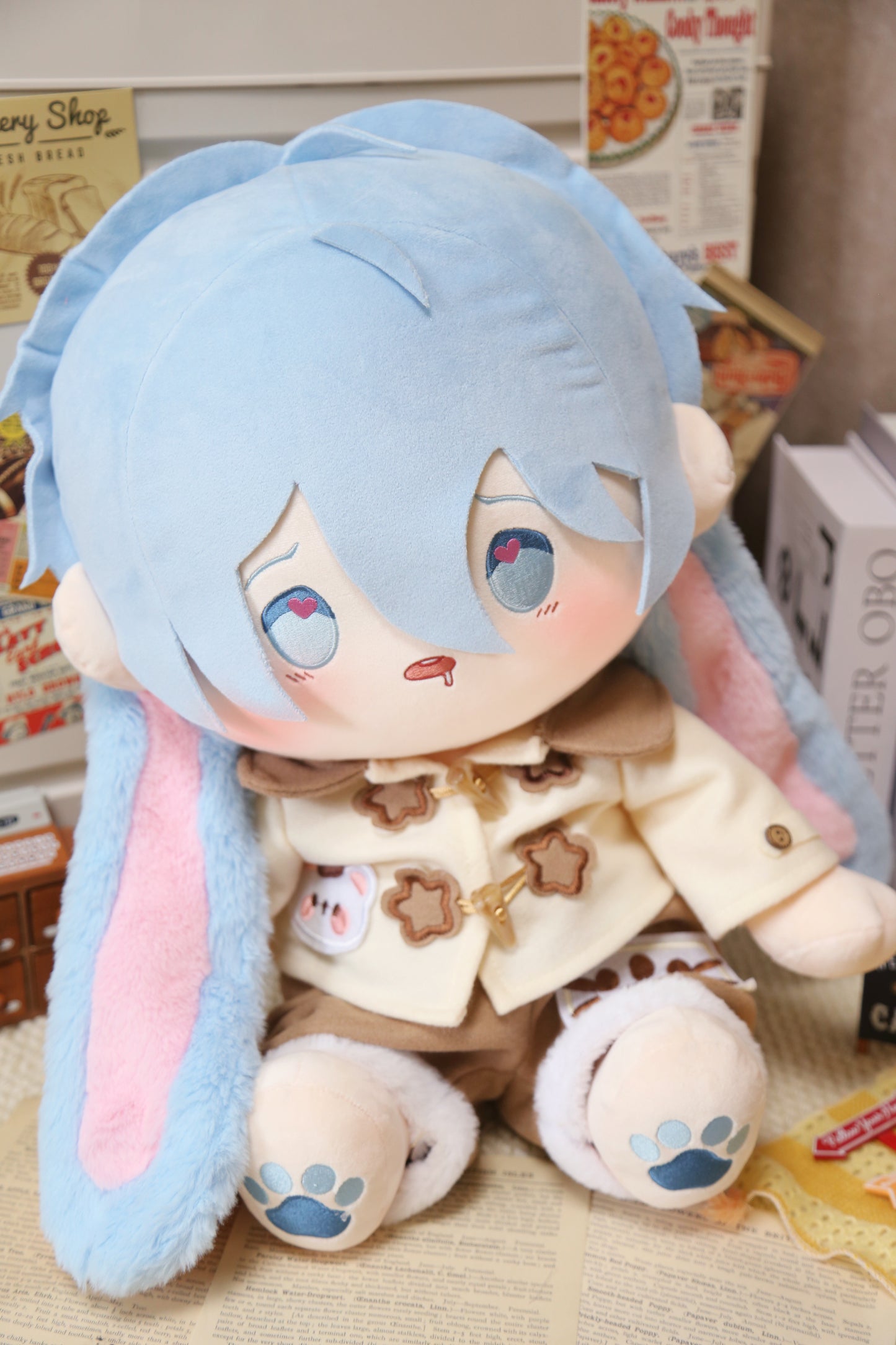 Peluche soufflée au chewing-gum