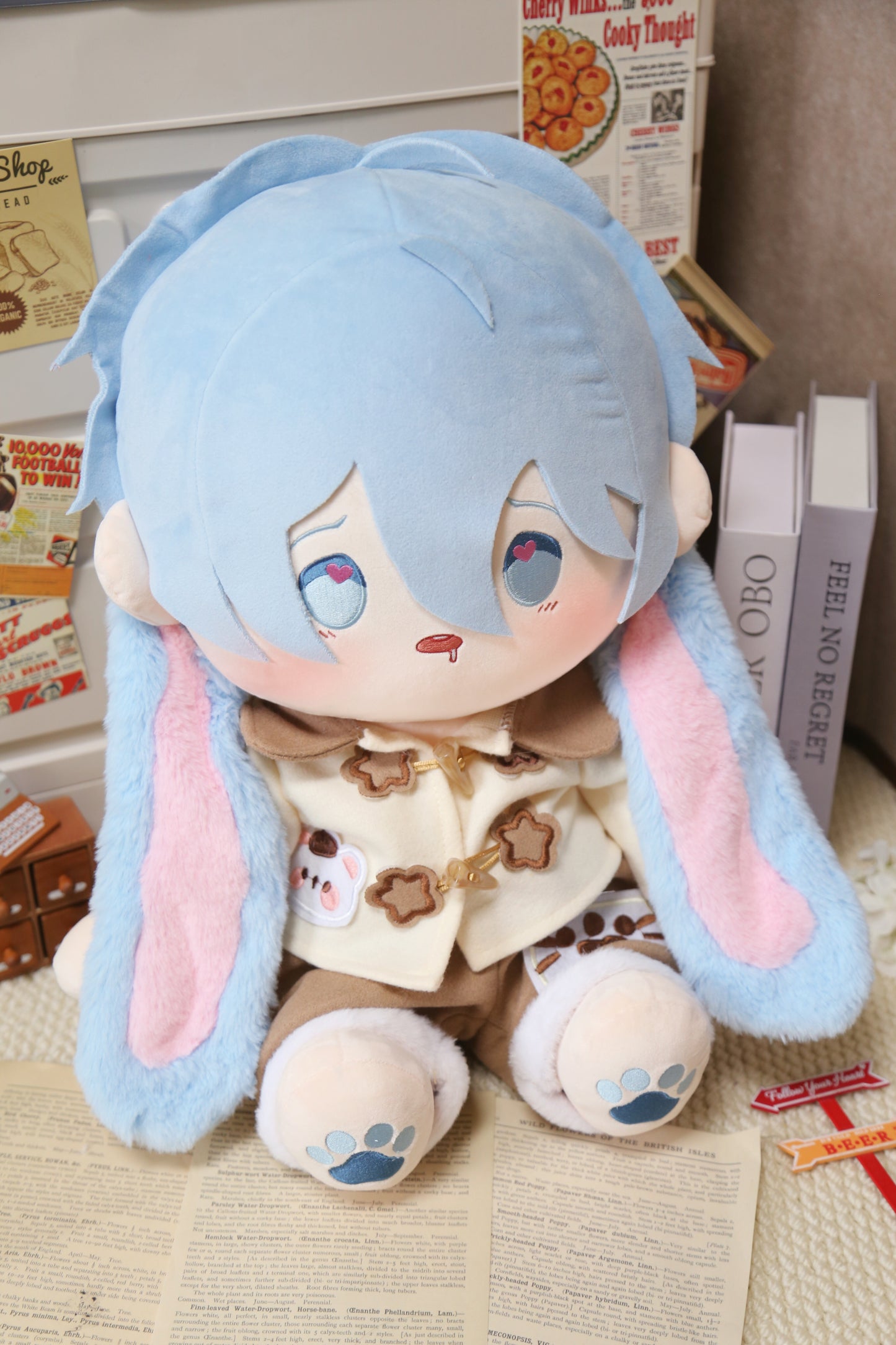 Peluche soufflée au chewing-gum