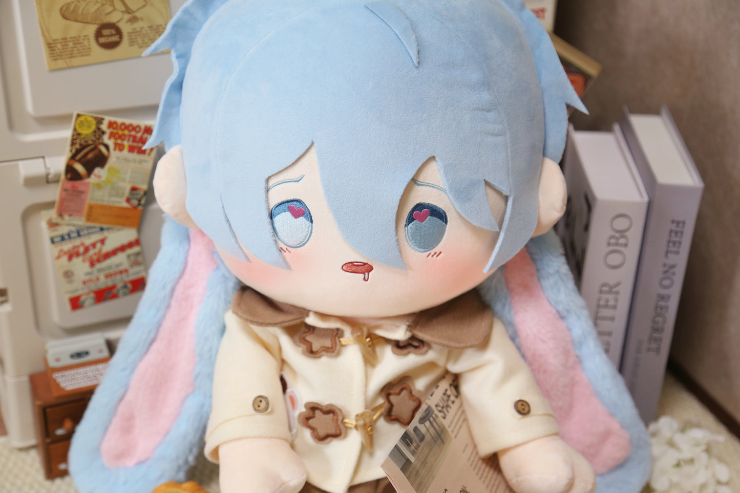 Peluche soufflée au chewing-gum