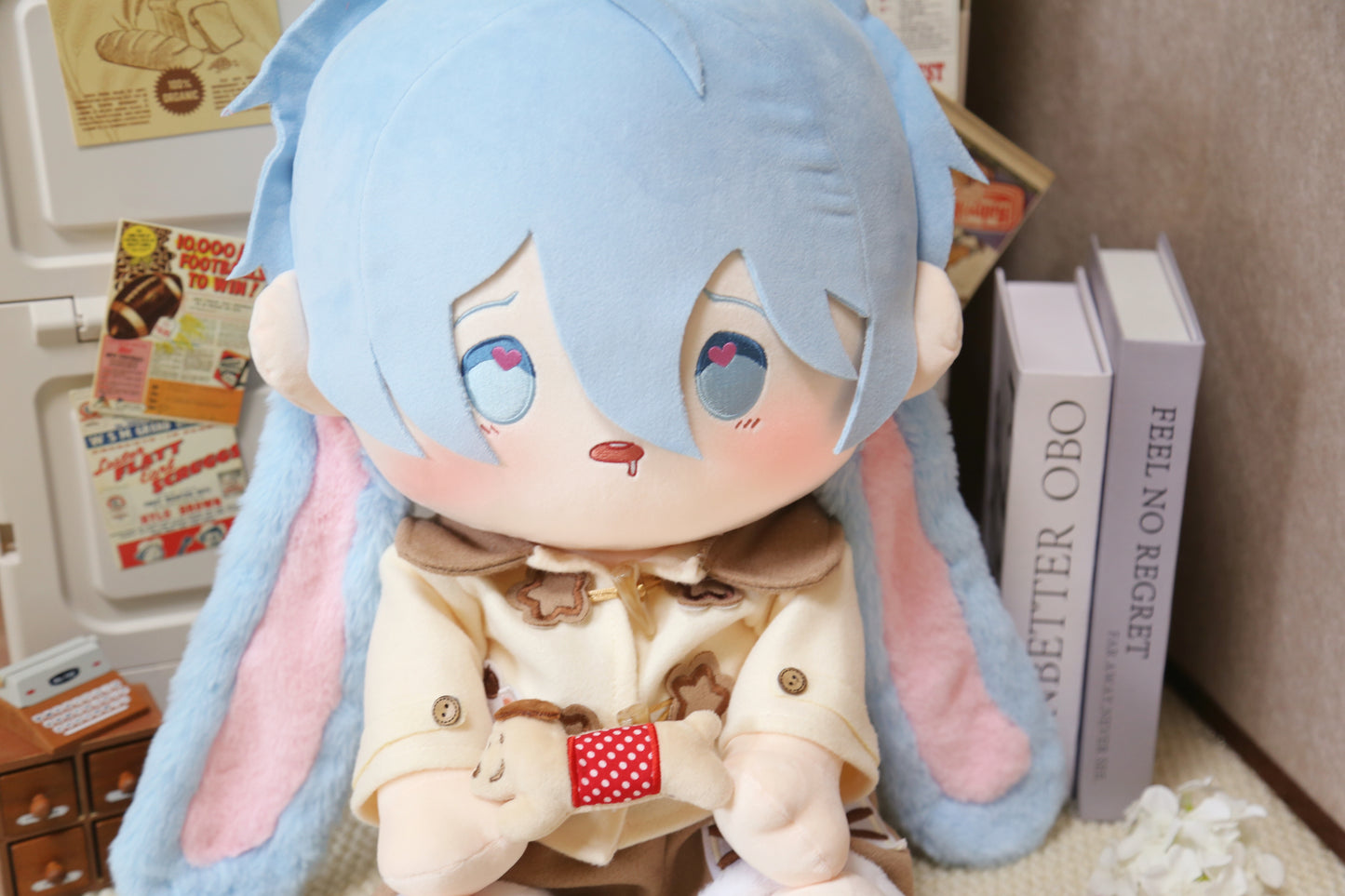 Peluche soufflée au chewing-gum