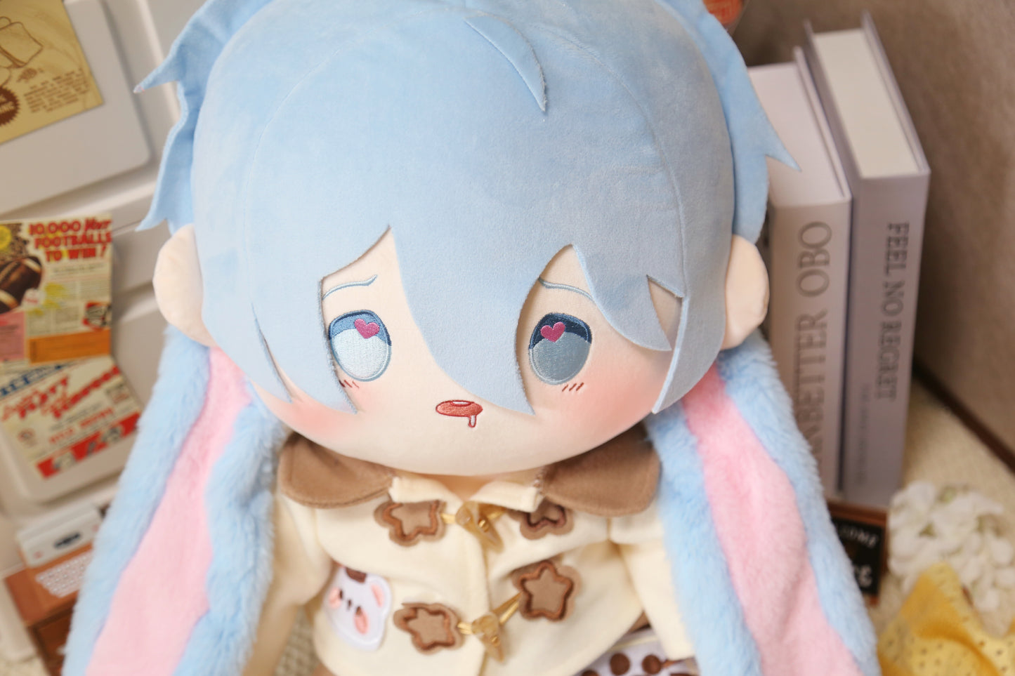 Peluche soufflée au chewing-gum