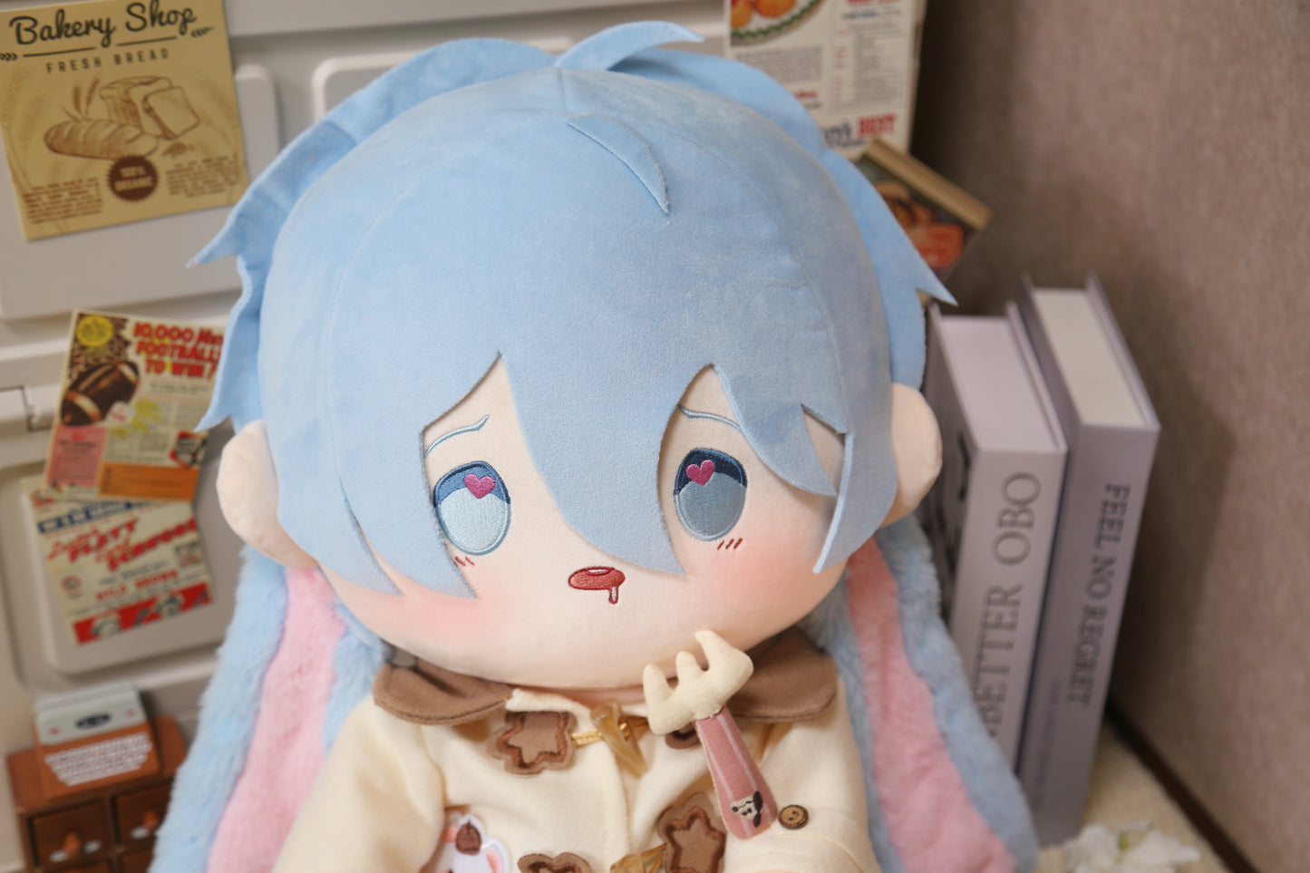 Peluche soufflée au chewing-gum