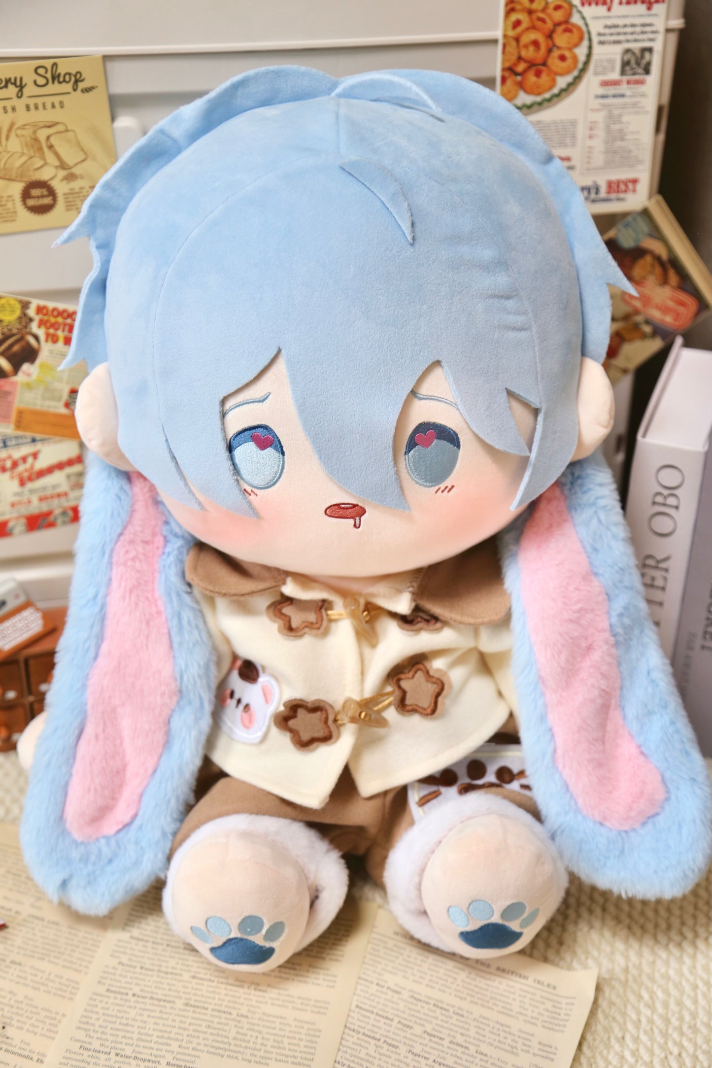 Peluche soufflée au chewing-gum