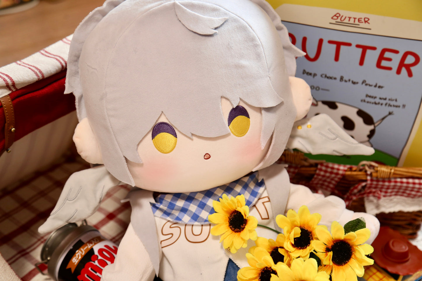 Lavendel Macaron Plüsch