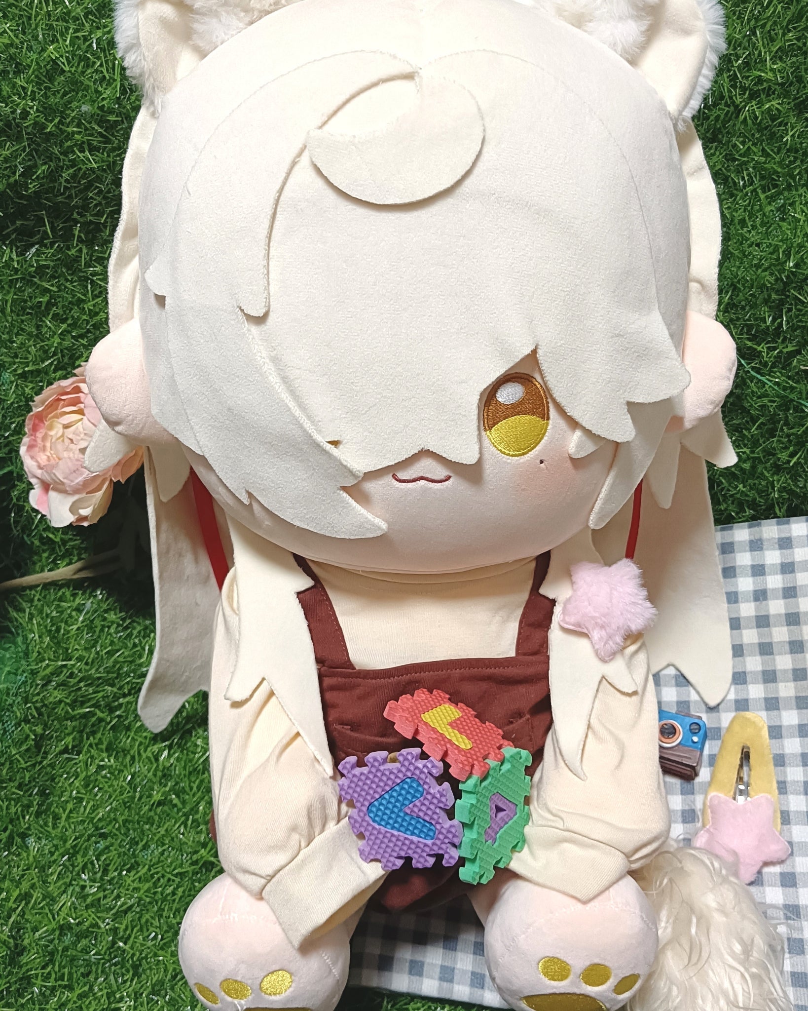 Jing Mimi Plush | In Stock - Whispering Cloud - Original Customized Design Honkai: Star Rail Jing Mimi Plush 40cm Plush