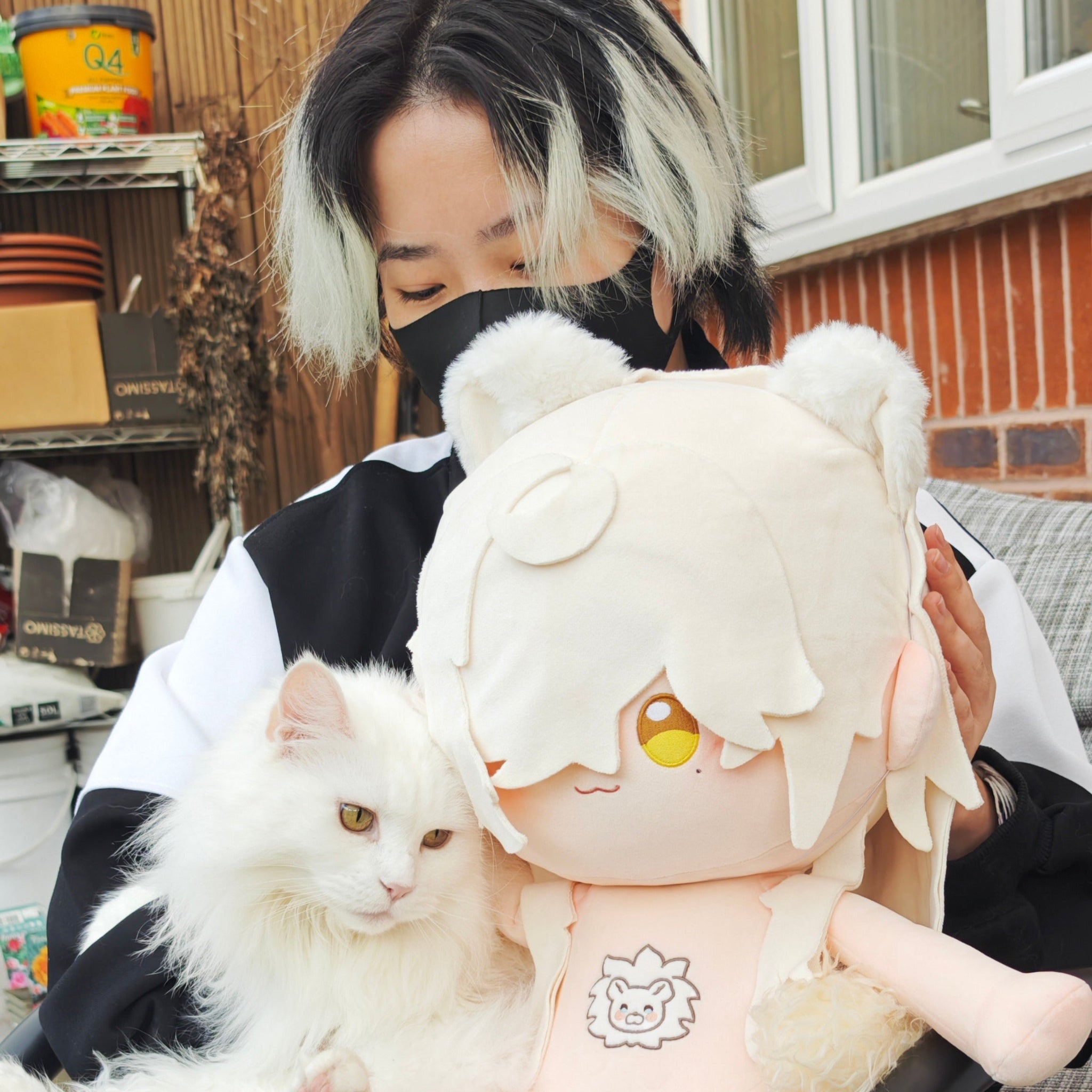 Jing Mimi Plush | In Stock - Whispering Cloud - Original Customized Design Honkai: Star Rail Jing Mimi Plush 40cm Plush