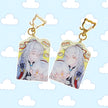 Jing Mimi Plush | In Stock - Whispering Cloud - Honkai: Star Rail Jing Mimi Charm Double Expression Jing Yuan Keyring Original Plush Customized Design