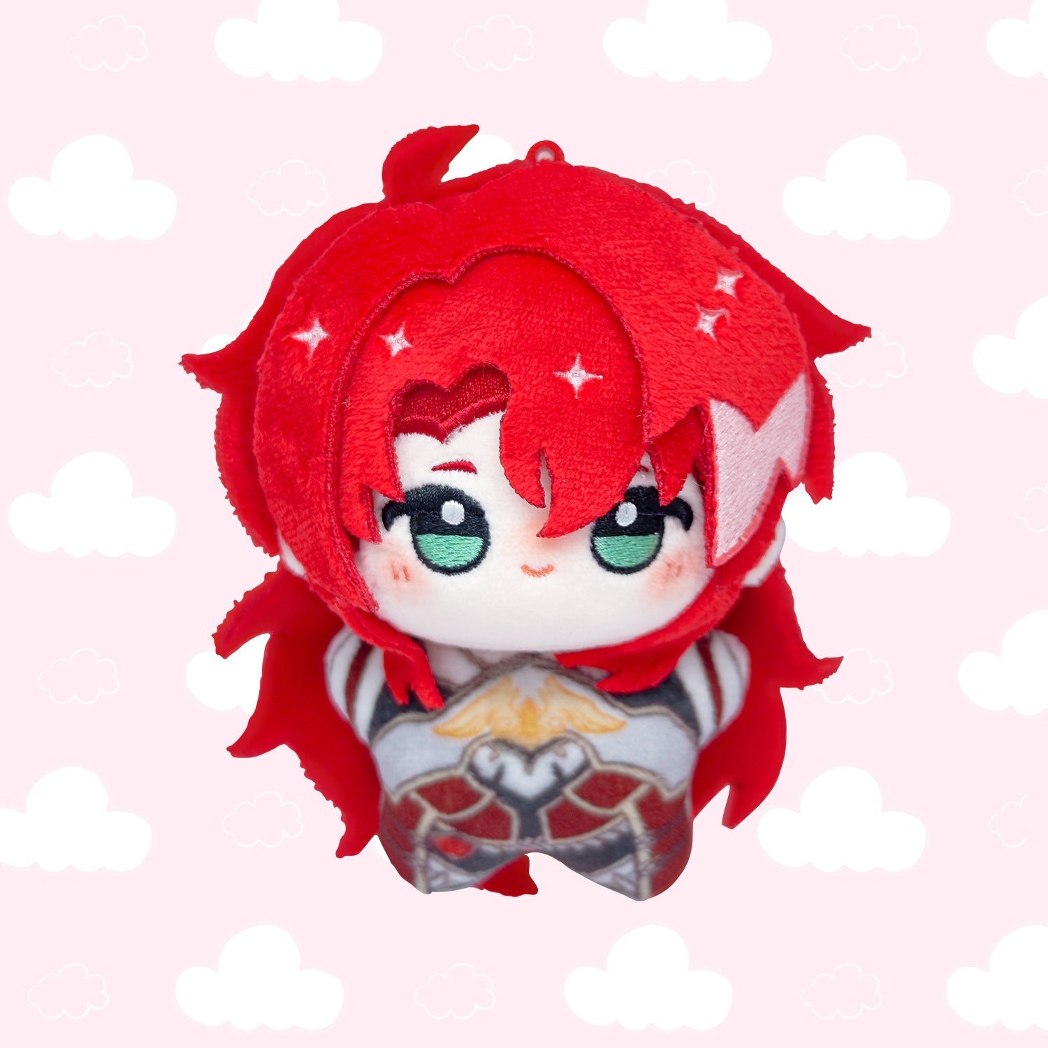Rosa Cake Plush - Whispering Cloud - Original Plush Customized Design Honkai: Star Rail Rosa Cake 10cm Plushie