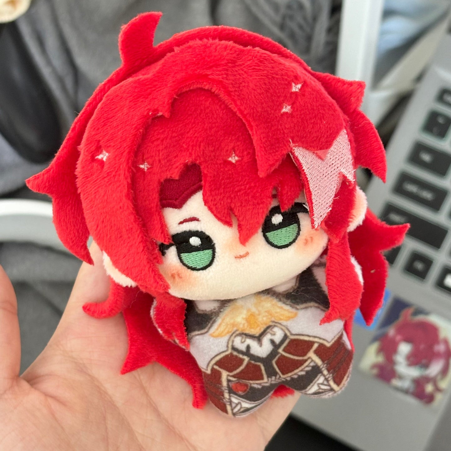 Rosa Cake Plush - Whispering Cloud - Original Plush Customized Design Honkai: Star Rail Rosa Cake 10cm Plushie