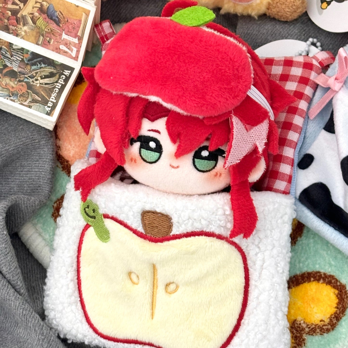 Rosa Cake Plush - Whispering Cloud - Original Plush Customized Design Honkai: Star Rail Rosa Cake 10cm Plushie